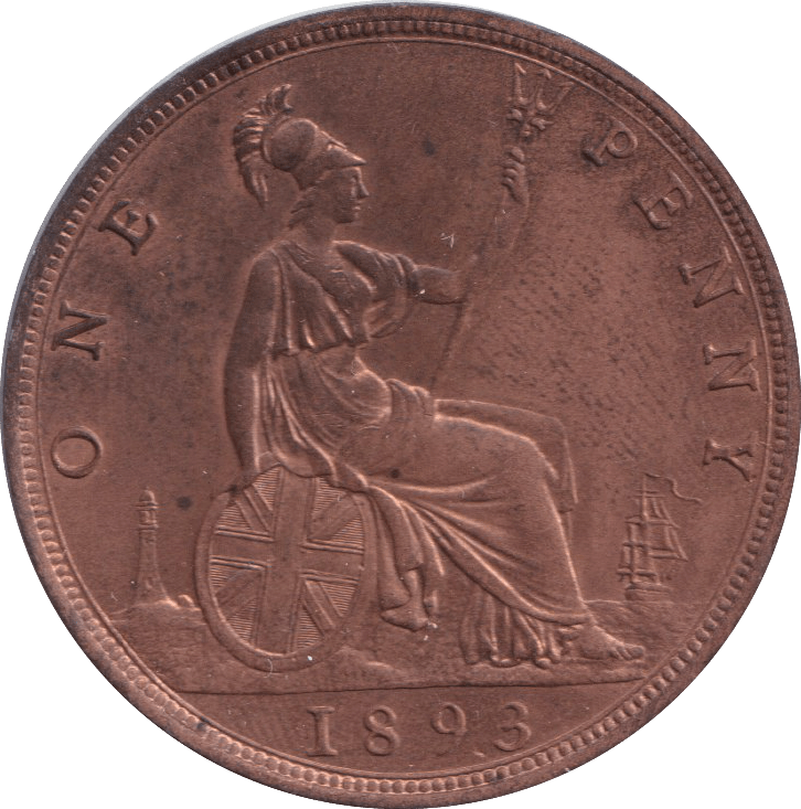 1893 PENNY ( BU ) - PENNY - Cambridgeshire Coins