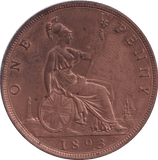 1893 PENNY ( BU ) - PENNY - Cambridgeshire Coins