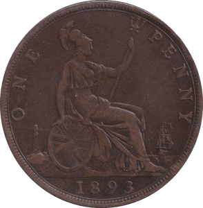 1893 PENNY ( GF ) - PENNY - Cambridgeshire Coins