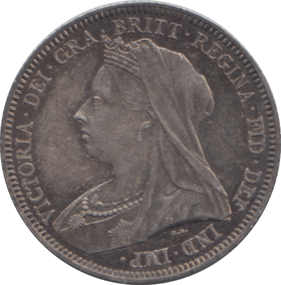 1893 SHILLING ( EF ) - SHILLING - Cambridgeshire Coins