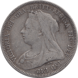 1893 SHILLING ( FINE ) - Shilling - Cambridgeshire Coins