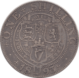 1893 SHILLING ( GF ) - SHILLING - Cambridgeshire Coins