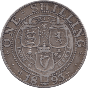 1893 SHILLING ( GF ) - SHILLING - Cambridgeshire Coins