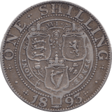 1893 SHILLING ( GF ) - SHILLING - Cambridgeshire Coins