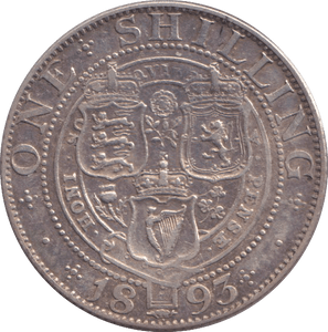 1893 SHILLING ( GVF ) 4 - SHILLING - Cambridgeshire Coins
