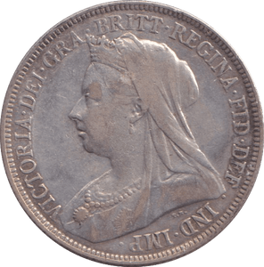 1893 SHILLING ( GVF ) 4 - SHILLING - Cambridgeshire Coins
