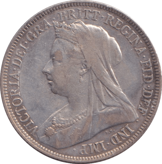 1893 SHILLING ( GVF ) 4 - SHILLING - Cambridgeshire Coins