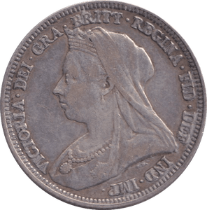 1893 SHILLING ( GVF ) - SHILLING - Cambridgeshire Coins