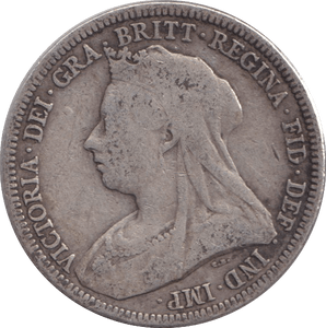 1893 SHILLING ( NF ) - SHILLING - Cambridgeshire Coins