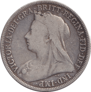1893 SHILLING ( NF ) - SHILLING - Cambridgeshire Coins