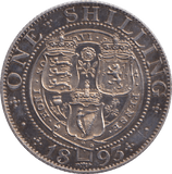 1893 SHILLING ( PROOF ) - SHILLING - Cambridgeshire Coins