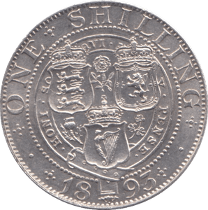 1893 SHILLING ( UNC ) - SHILLING - Cambridgeshire Coins