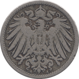 1893 SILVER GERMANY 10 PFENNIG - SILVER WORLD COINS - Cambridgeshire Coins