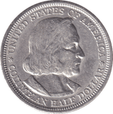 1893 SILVER HALF DOLLAR USA COLUMBIA - Silver Proof - Cambridgeshire Coins
