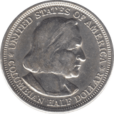 1893 SILVER HALF DOLLAR USA COLUMBIA - SILVER WORLD COINS - Cambridgeshire Coins