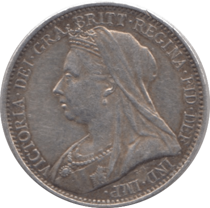 1893 SILVER MAUNDY FOURPENCE ( GVF ) - MAUNDY FOURPENCE - Cambridgeshire Coins