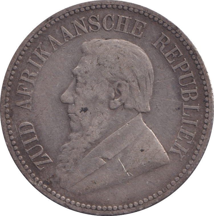 1893 SILVER TWO 1/2 SHILLING SOUTH AFRICA - SILVER WORLD COINS - Cambridgeshire Coins