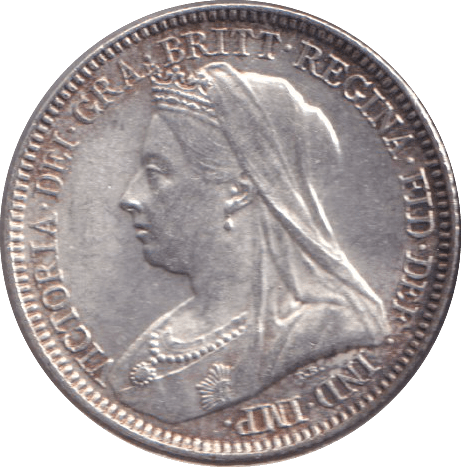 1893 SIXPENCE ( AUNC ) - SIXPENCE - Cambridgeshire Coins