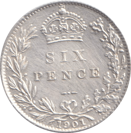 1893 SIXPENCE ( EF ) - SIXPENCE - Cambridgeshire Coins