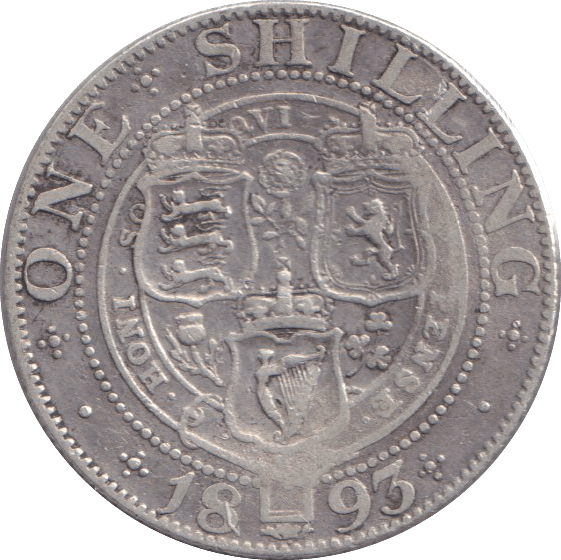 1893 SIXPENCE ( FINE ) - SIXPENCE - Cambridgeshire Coins