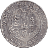 1893 SIXPENCE ( FINE ) - SIXPENCE - Cambridgeshire Coins
