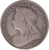 1893 SIXPENCE (FINE) - SIXPENCE - Cambridgeshire Coins