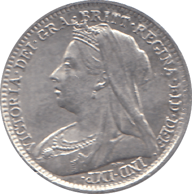 1893 THREEPENCE ( EF ) - THREEPENCE - Cambridgeshire Coins