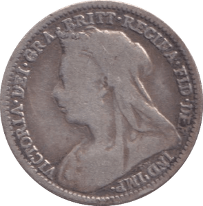 1893 THREEPENCE ( FINE ) - Threepence - Cambridgeshire Coins