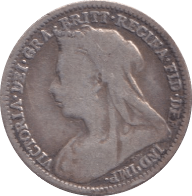 1893 THREEPENCE ( FINE ) - Threepence - Cambridgeshire Coins