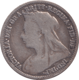 1893 THREEPENCE ( FINE ) - Threepence - Cambridgeshire Coins