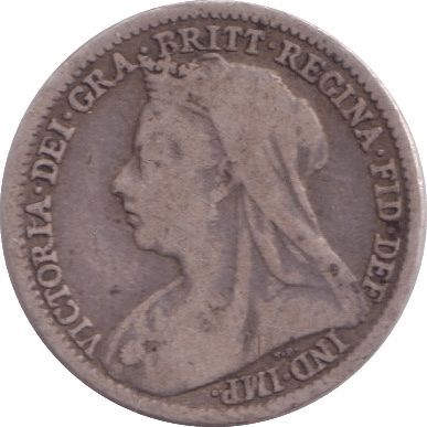 1893 THREEPENCE ( FINE ) - THREEPENCE - Cambridgeshire Coins