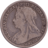 1893 THREEPENCE ( FINE ) - THREEPENCE - Cambridgeshire Coins