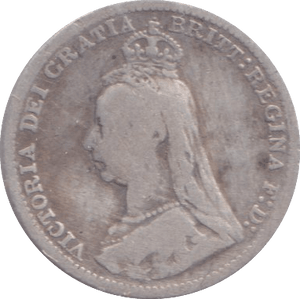 1893 THREEPENCE ( FINE ) - THREEPENCE - Cambridgeshire Coins