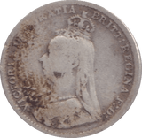 1893 THREEPENCE ( FINE ) - Threepence - Cambridgeshire Coins