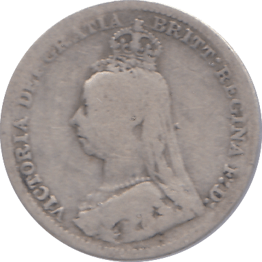 1893 THREEPENCE ( FINE ) - THREEPENCE - Cambridgeshire Coins