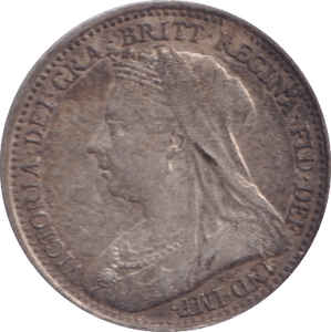 1893 THREEPENCE ( GVF ) - Threepence - Cambridgeshire Coins