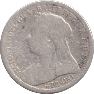 1893 THREEPENCE ( NF ) - THREEPENCE - Cambridgeshire Coins