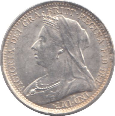 1893 THREEPENCE ( UNC ) - THREEPENCE - Cambridgeshire Coins