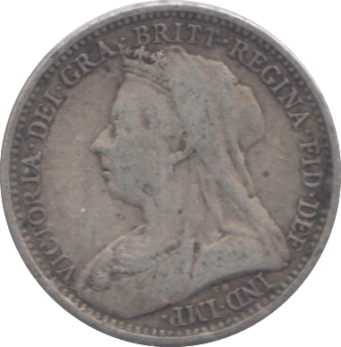 1893 THREEPENCE ( VF ) - THREEPENCE - Cambridgeshire Coins