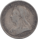 1893 THREEPENCE ( VF ) - THREEPENCE - Cambridgeshire Coins