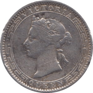 1893 TWENTY FIVE CENTS - WORLD COINS - Cambridgeshire Coins