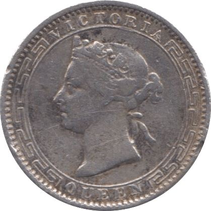 1893 TWENTY FIVE CENTS - WORLD COINS - Cambridgeshire Coins