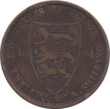 1894 1/12 SHILLING JERSEY - WORLD COINS - Cambridgeshire Coins