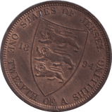 1894 1/12 SHILLING - PENNY - Cambridgeshire Coins
