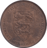 1894 1/24 SHILLING JERSEY - WORLD COINS - Cambridgeshire Coins