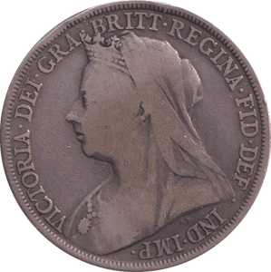 1894 CROWN ( FINE ) - Crown - Cambridgeshire Coins