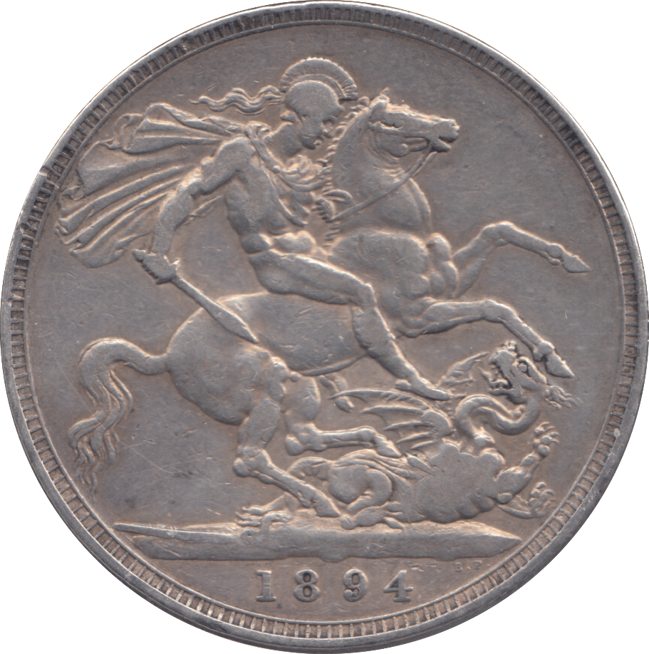 1894 CROWN ( GF ) - CROWN - Cambridgeshire Coins