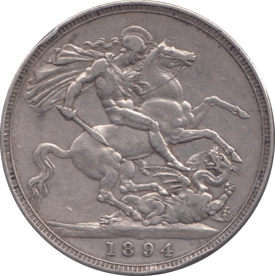 1894 CROWN ( GF ) - CROWN - Cambridgeshire Coins