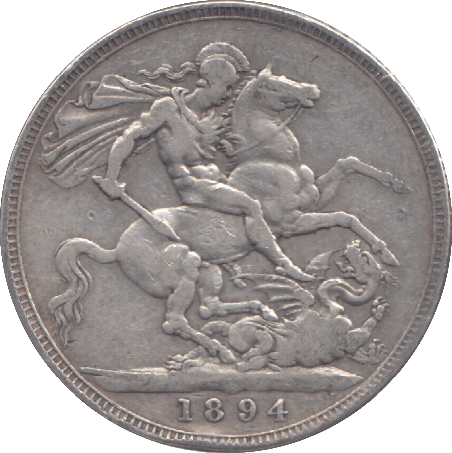 1894 CROWN ( GF ) - CROWN - Cambridgeshire Coins