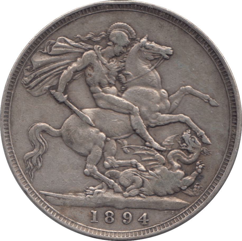 1894 CROWN ( GF ) - CROWN - Cambridgeshire Coins
